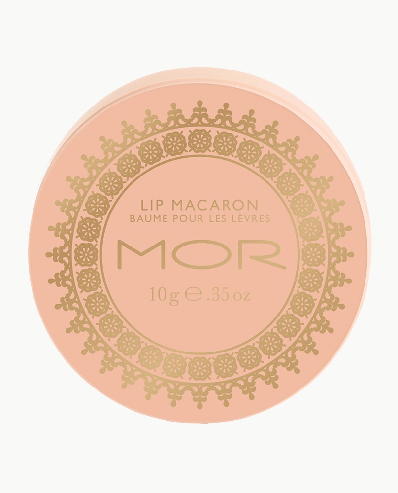 MOR 马卡龙保湿滋润天然植物润唇膏 (蜜桃甘露) 10g