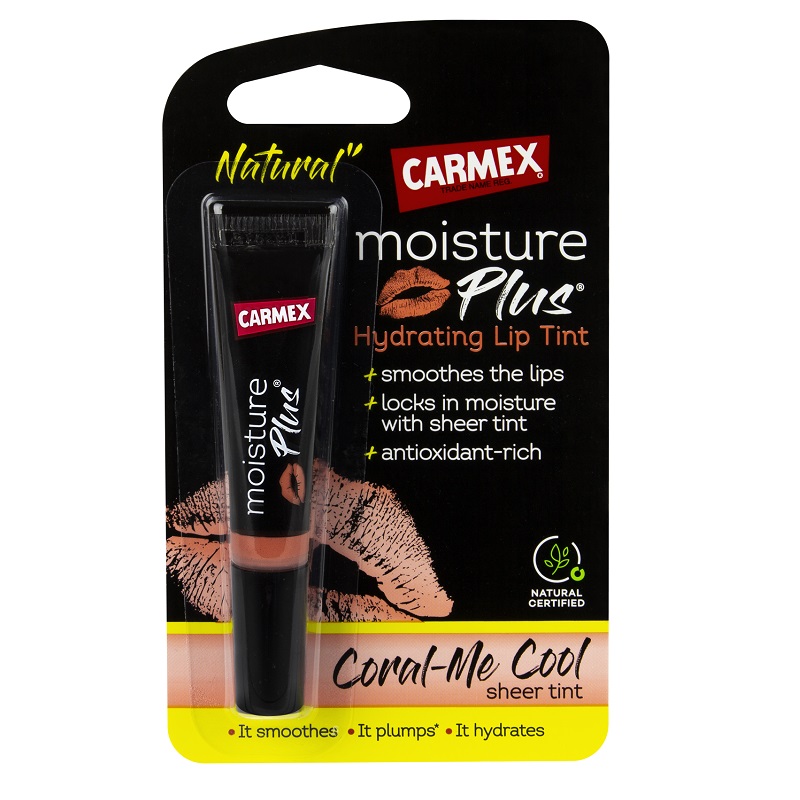 Carmex 滋养保湿亮泽润唇彩 3 8g(珊瑚红)