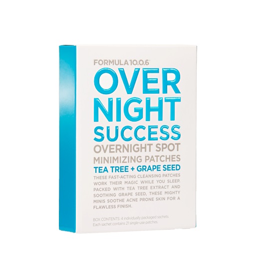 Formula 10 0 6 净透方程式 夜间祛痘透明无痕贴 4片