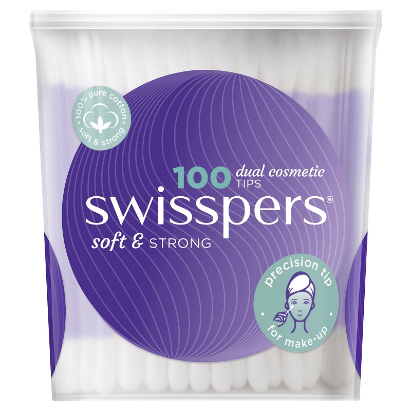 Swisspers 双头卫生棉签棒 100支 包