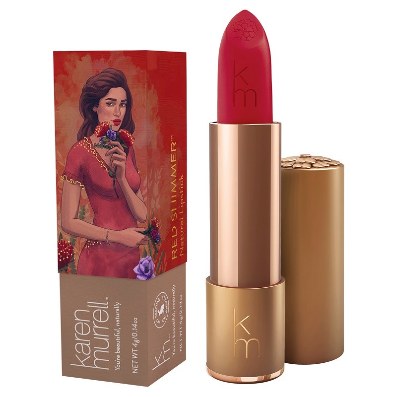 Karen Murrell 口红 04号 珠光正红色 4g