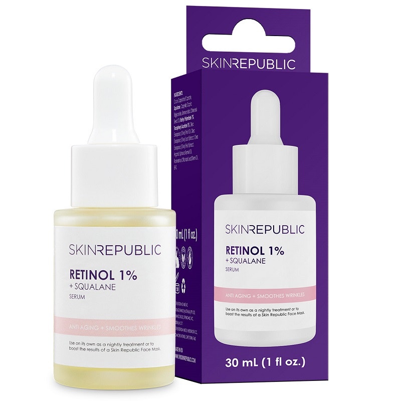 Skin Republic 1％视黄醇+角鲨烷抗衰护肤精华 30ml