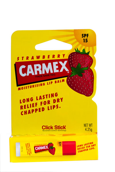 CARMEX 防晒润唇膏 4.25g （草莓味 缓解干燥 SPF15）