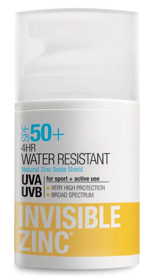 Invisible Zinc 4小时防水防晒霜 SPF50+ 50ml （防晒）