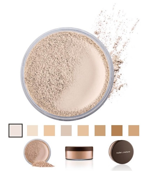 Nude By Nature 天然矿物质遮瑕防晒散粉 (Fair 白皙色) 15g