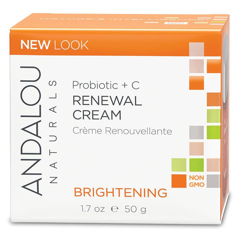 Andalou Naturals 益生菌+维生素C修复焕活面霜 50g