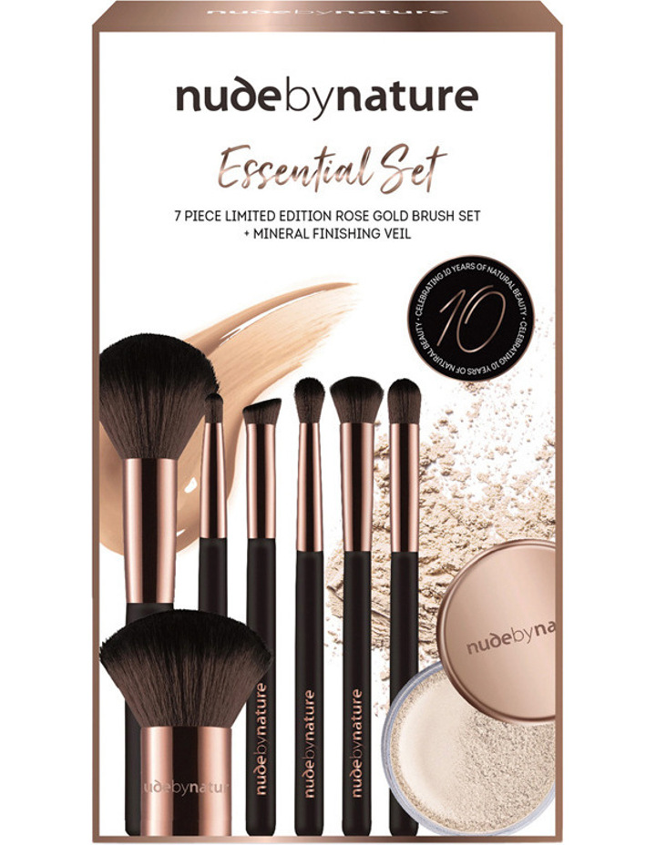 Nude By Nature 十周年限量版精美化妆刷套装 1套