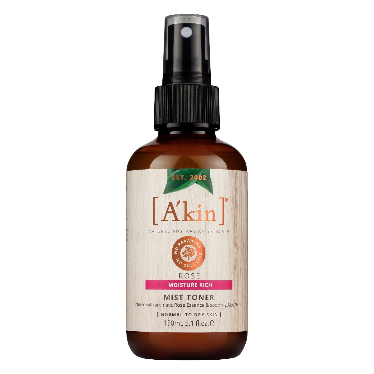 A Kin 玫瑰花锁水保湿喷雾爽肤水150ml