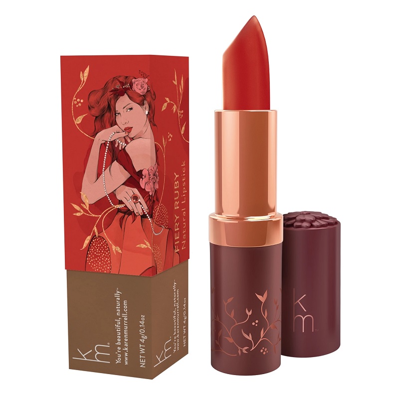 【明星色，阿玛尼405平替】Karen Murrell 公主系列 天然口红 唇膏 孕妇可用 21 宫廷宝石 4g