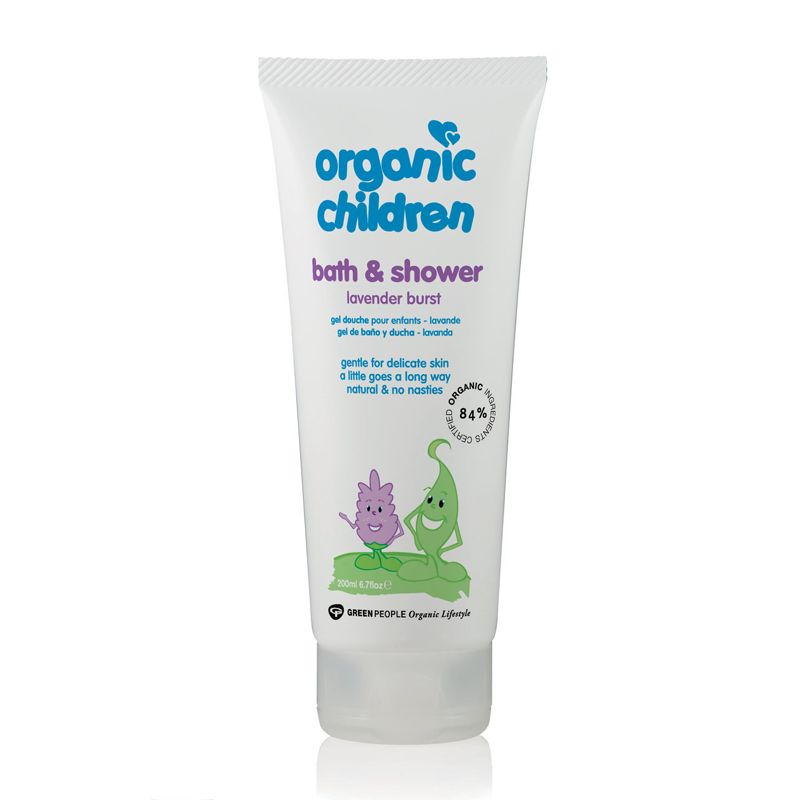 Green People 有机儿童薰衣草沐浴露 200ml