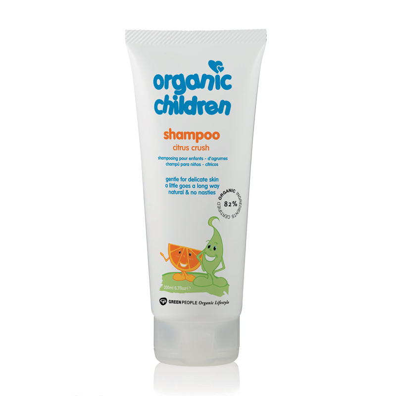Green People 有机儿童柑橘芦荟洗发水 200ml