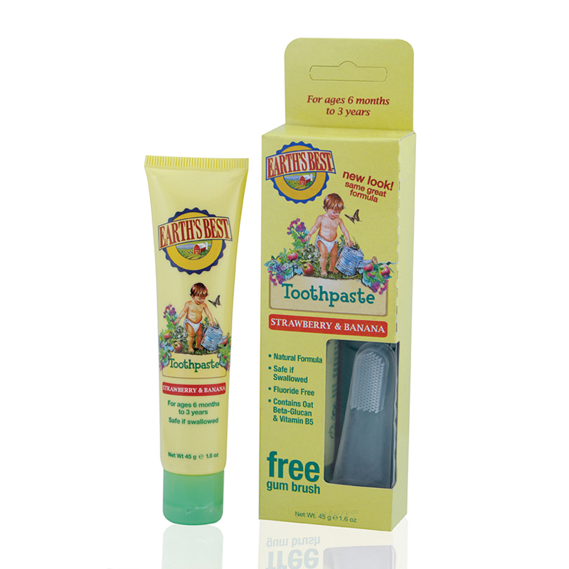 JASON x Earth s Best 草莓香蕉牙膏 45g