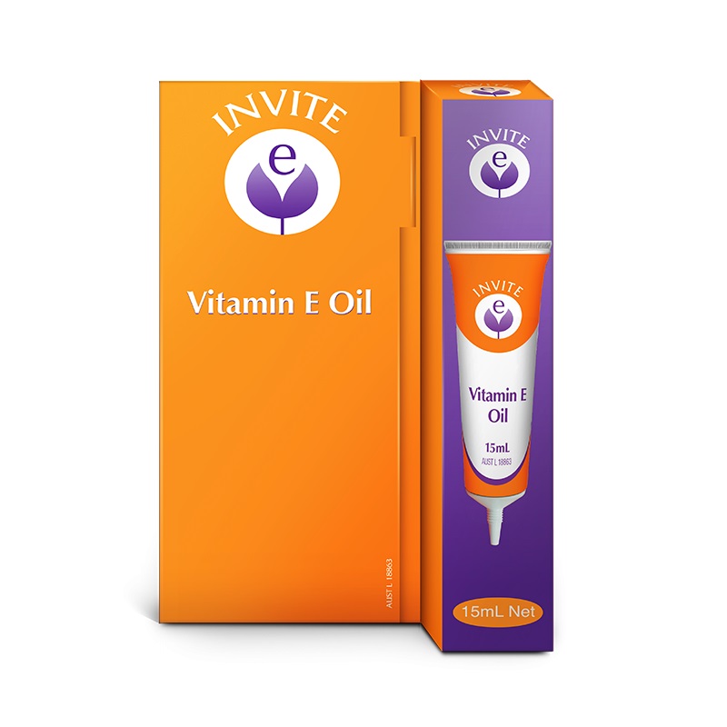 Invite e 100%维他命E油 15ml