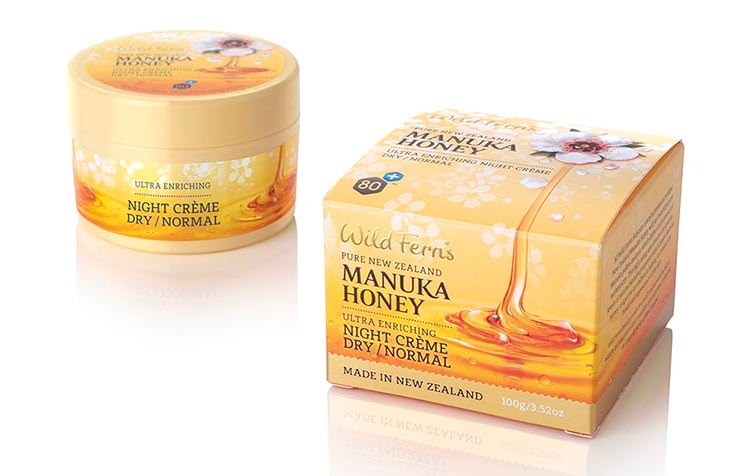 Wild Ferns Manuka Honey Ultra Enriching Night Creme - Dry to Normal 100ml