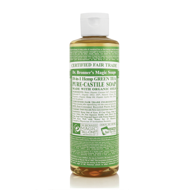 Dr Bronner's 布朗博士 有机绿茶精油8合1液体皂 洗手液 洁颜露 236ml