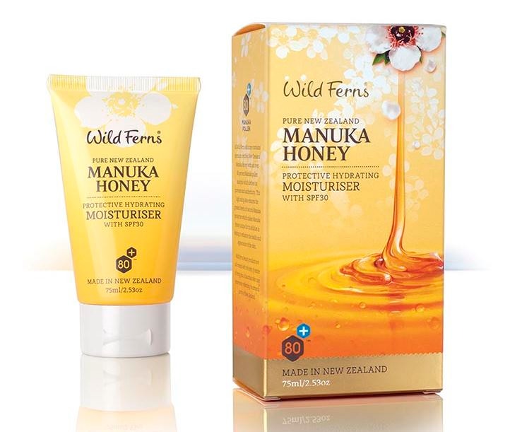 Wild Ferns 麦卢卡蜂蜜天然有机保湿霜 SPF 30 75ml