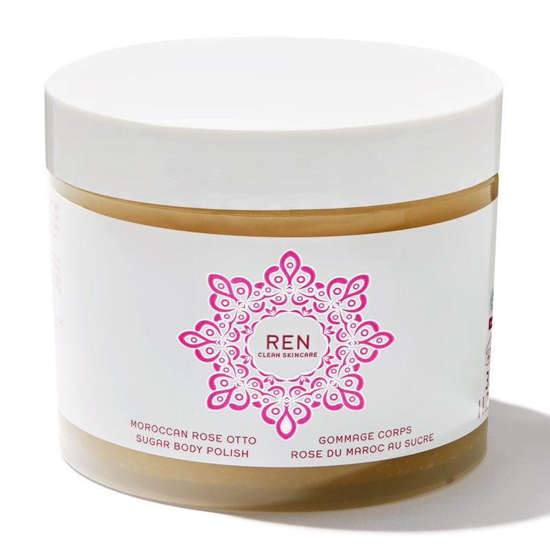 REN Clean Skincare 摩洛哥奥图玫瑰身体去角质磨砂膏 330ml