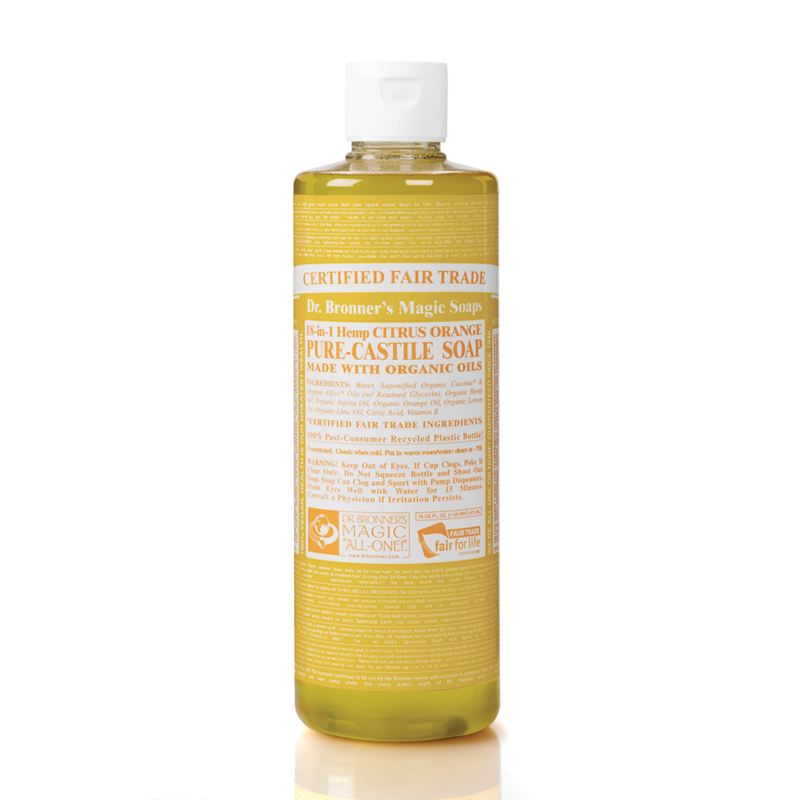 Dr Bronner's 布朗博士 有机柑橘精油8合1液体皂 洗手液 洁颜露 472ml