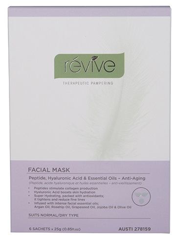Revive Anti-Aging Facial Mask Sachets 25g X 6