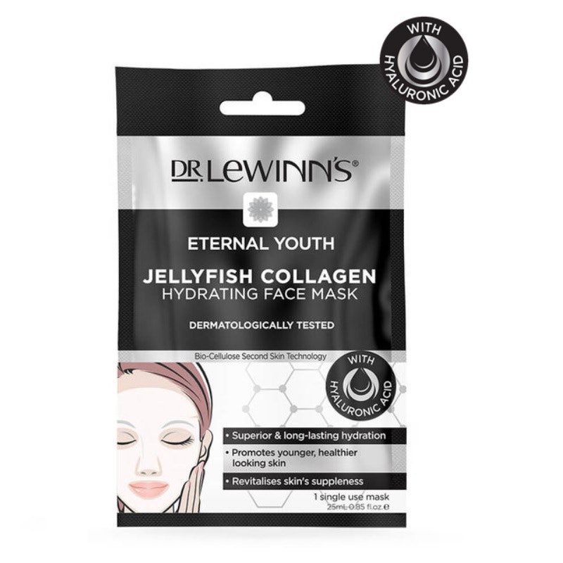 Dr LeWinn s 莱文医生 日夜臻颜水母抗光化胶原蛋白保湿面膜 25ml  1片装