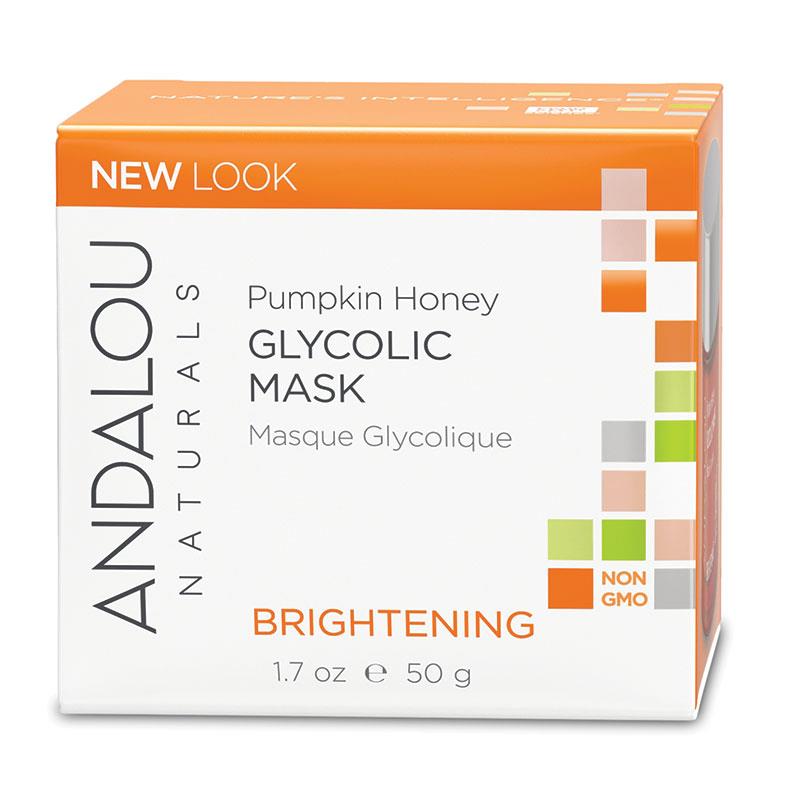 【INS爆款】Andalou Naturals 南瓜蜂蜜果酸亮白面膜 50g 去角质提亮肤色