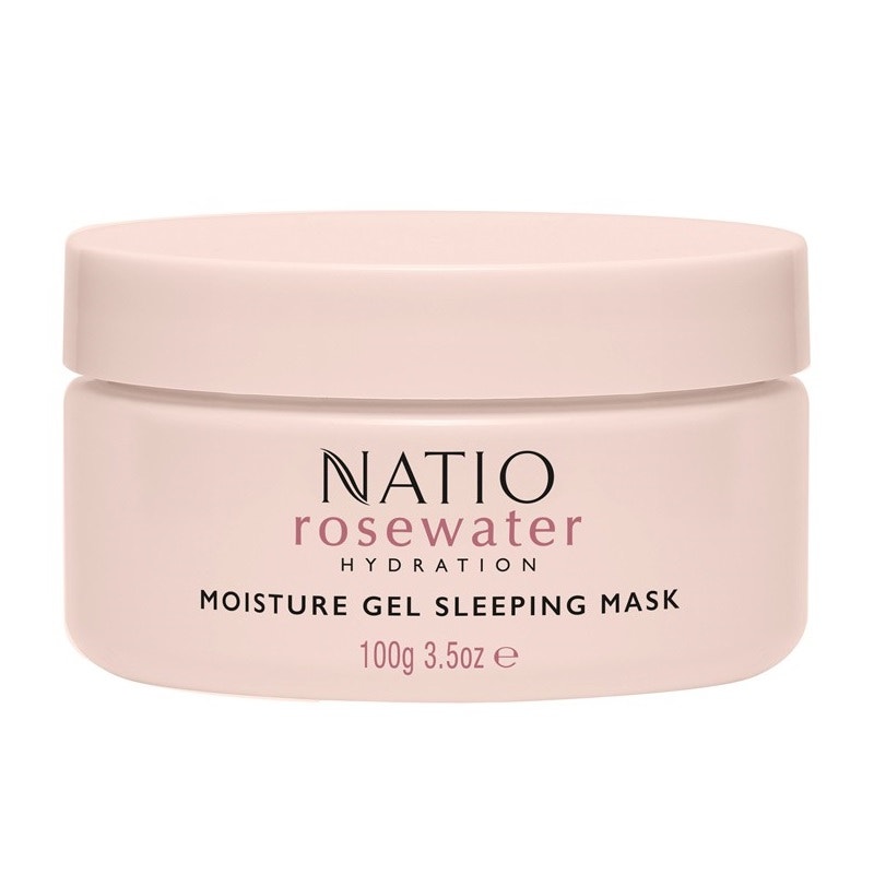 Natio 娜迪奥 玫瑰水保湿凝胶睡眠面膜 100g