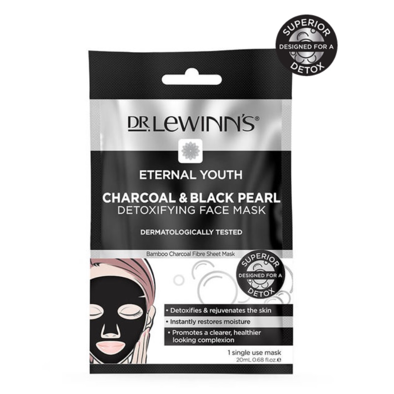 Dr LeWinn s 莱文医生 永恒青春木炭和黑珍珠面膜 20ml X 1