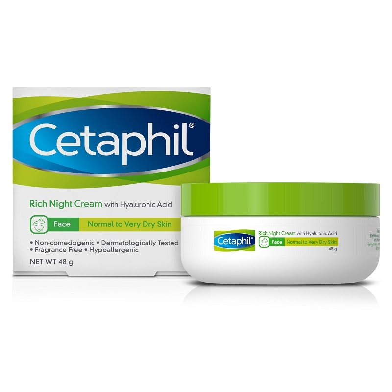 Cetaphil 丝塔芙 玻尿酸保湿晚霜 48g