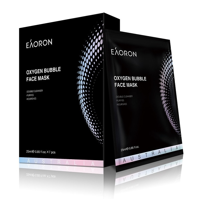 Eaoron 抗糖小气泡嫩白祛黄深层清洁修护氧气泡泡面膜 25ml*7片装