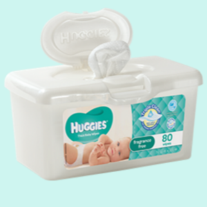 Huggies Baby Wipes 好奇宝宝 无添加婴儿湿巾 80片