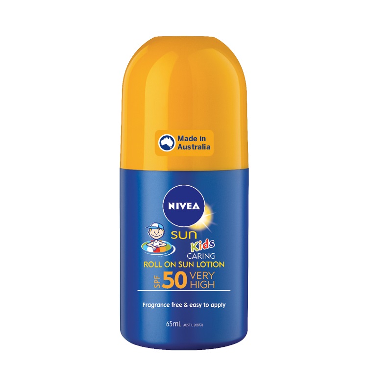 Nivea 妮维雅 儿童防晒霜 滚珠型 SPF50+  65ml （防晒、美白、水润）