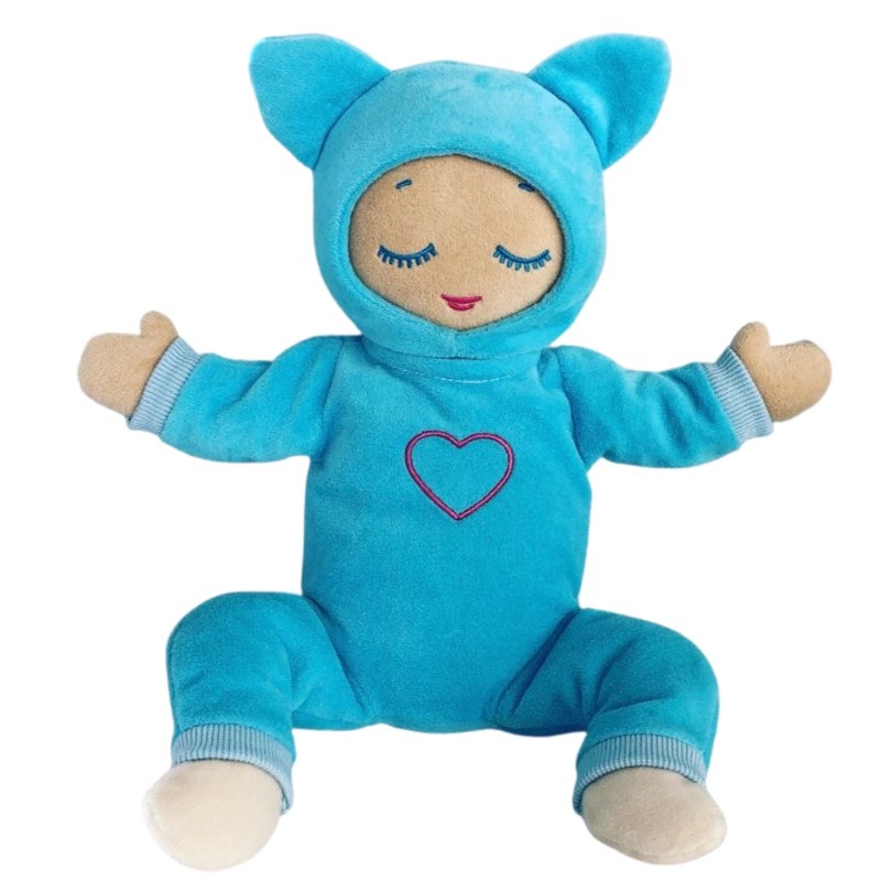 Lulla Doll 娃娃替换外套衣服 蓝色狐狸造型 1个