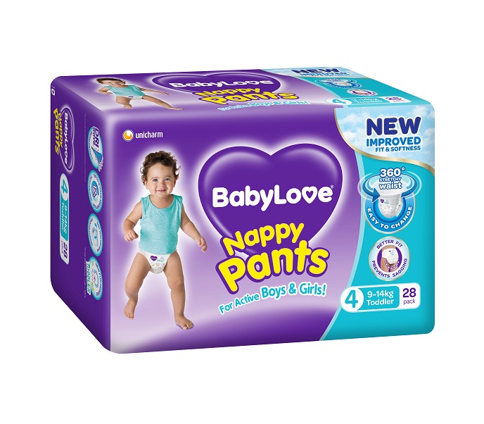 BabyLove 婴幼儿干爽纸尿裤（9-14kg）28片