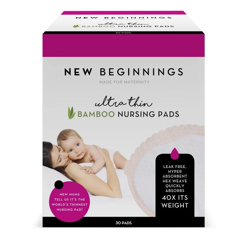 New Beginnings 超薄竹纤维一次性防溢乳垫 30片