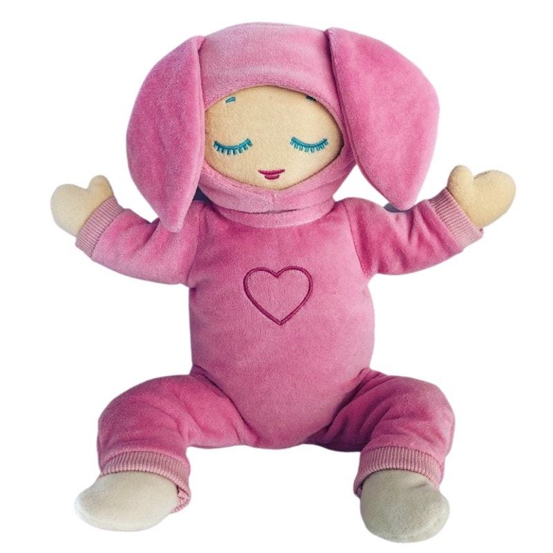 Lulla Doll 娃娃替换外套衣服 粉色兔兔造型 1个