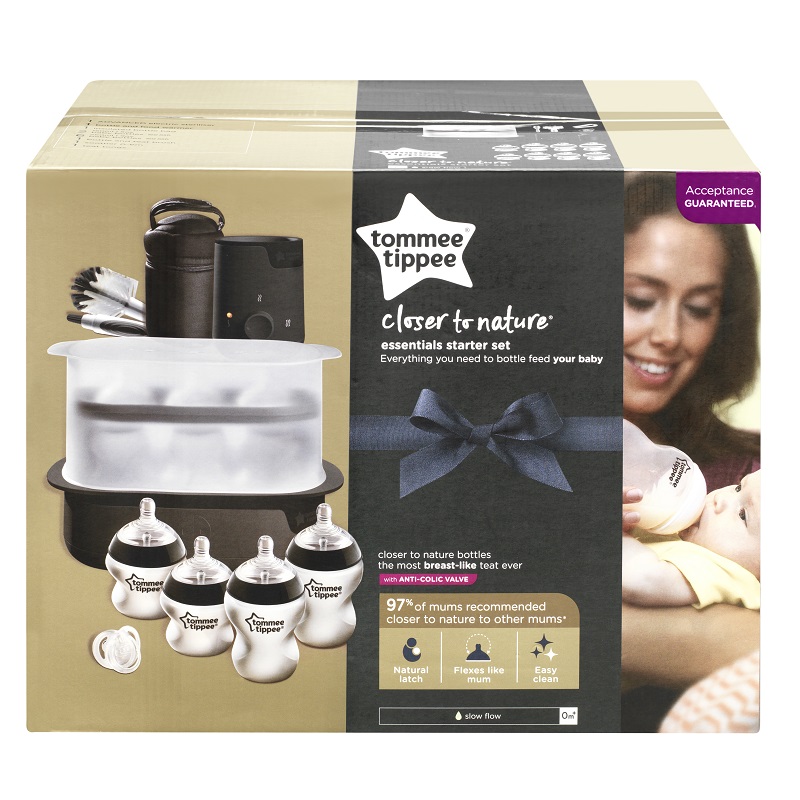 Tommee Tippee Closer to Nature Essentials Kit Generation 2 - Black