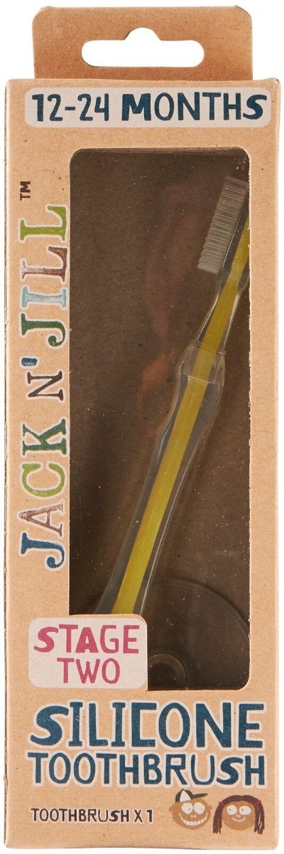 Jack N  Jill 儿童硅胶软装牙刷 单支 第二阶段（适合1-3岁）