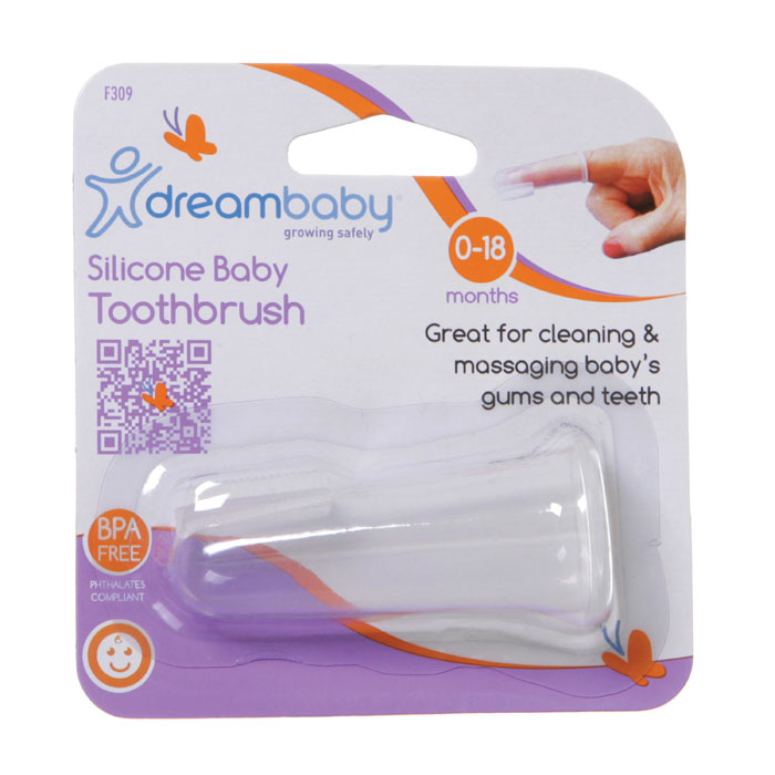 Dream Baby 婴幼儿硅胶手指牙刷 1个