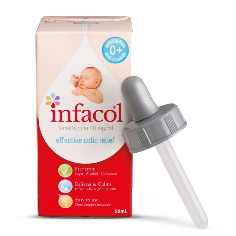 Infacol 西甲硅油新生儿肠绞痛缓解滴剂 50ml 柑橘味 防胀气