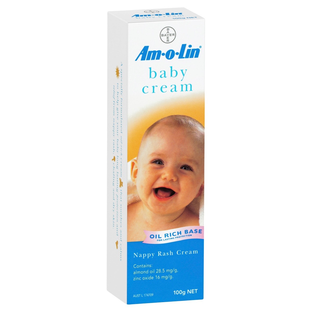 Amolin 婴儿尿布疹膏 100g