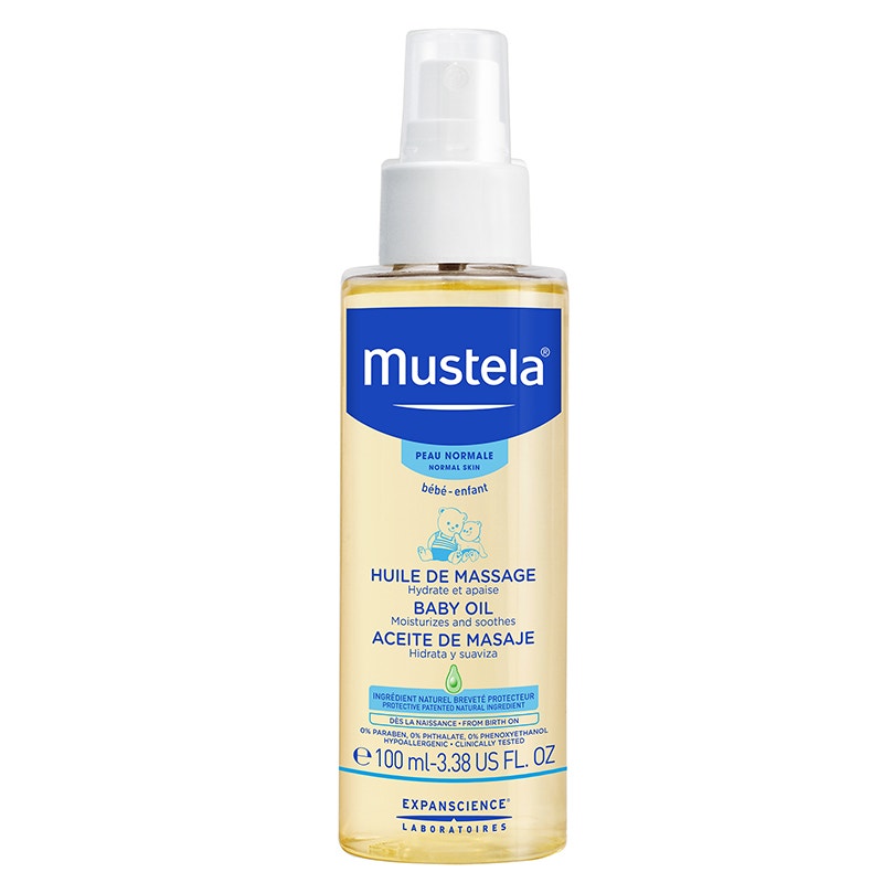 Mustela 妙思乐 新生儿润肤按摩油 110ml