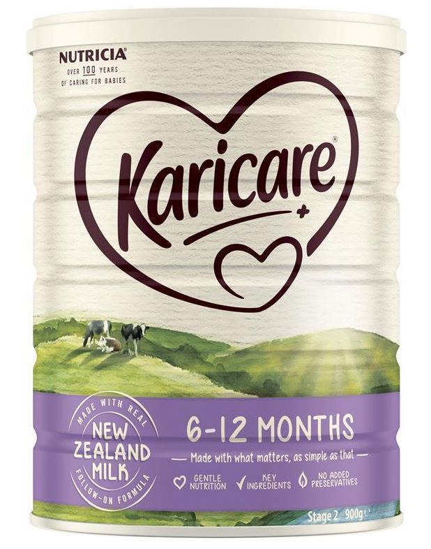 Karicare 可瑞康 2段婴幼儿配方奶粉 （6-12个月） 900g （促进大脑和眼睛发育）