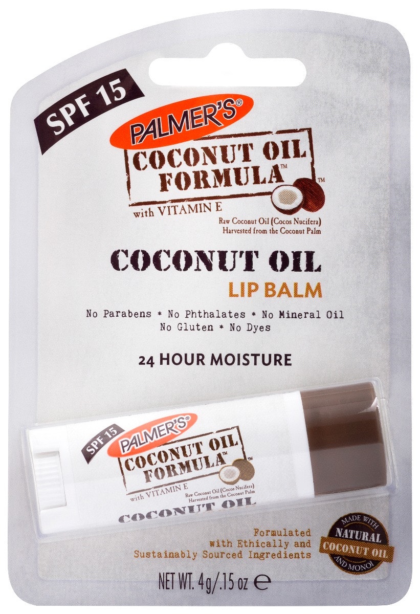 Palmer's 帕玛氏椰子油润唇膏SPF15  4g（24小时补水）