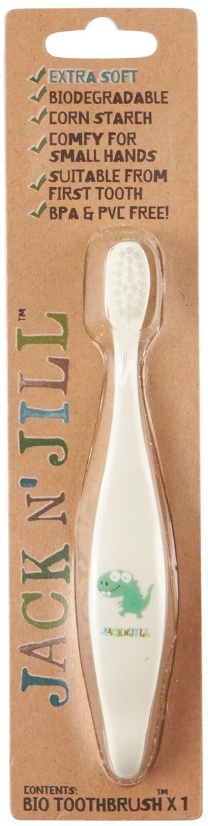 Jack N' Jill 牙刷儿童 - 迪诺（生物降解刷）