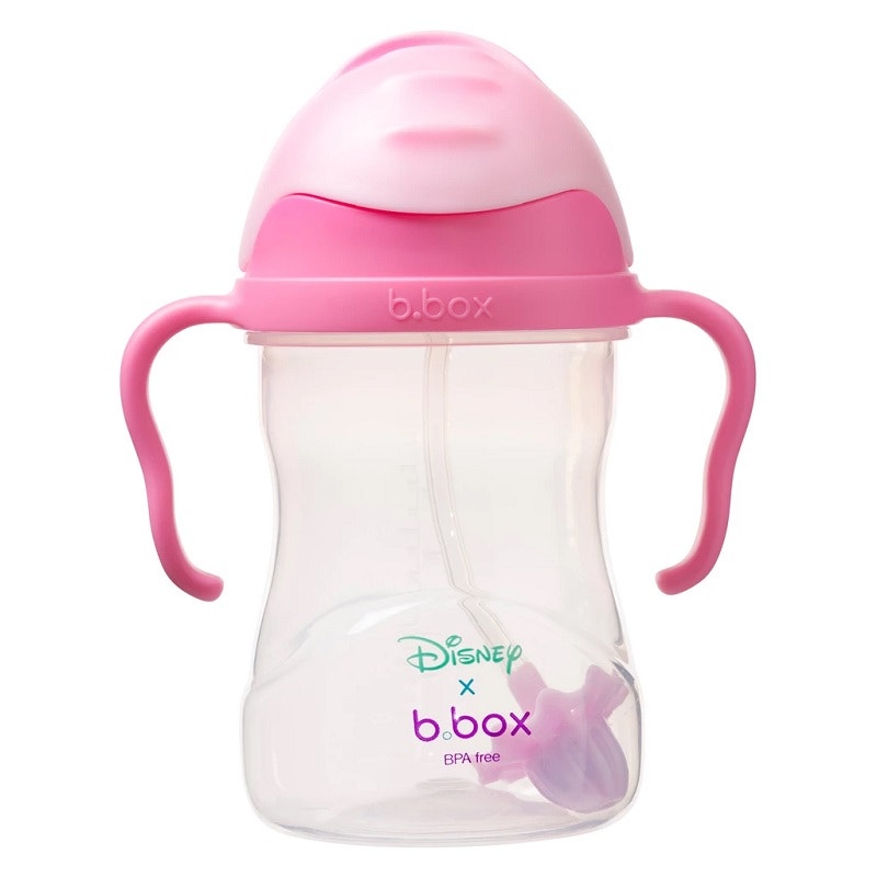 B.box 婴幼儿重力球防漏吸管杯 240ml（适合6个月以上）Disney Aurora  新版
