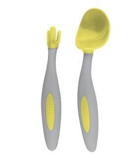 B.box便携训练叉勺套装 黄色