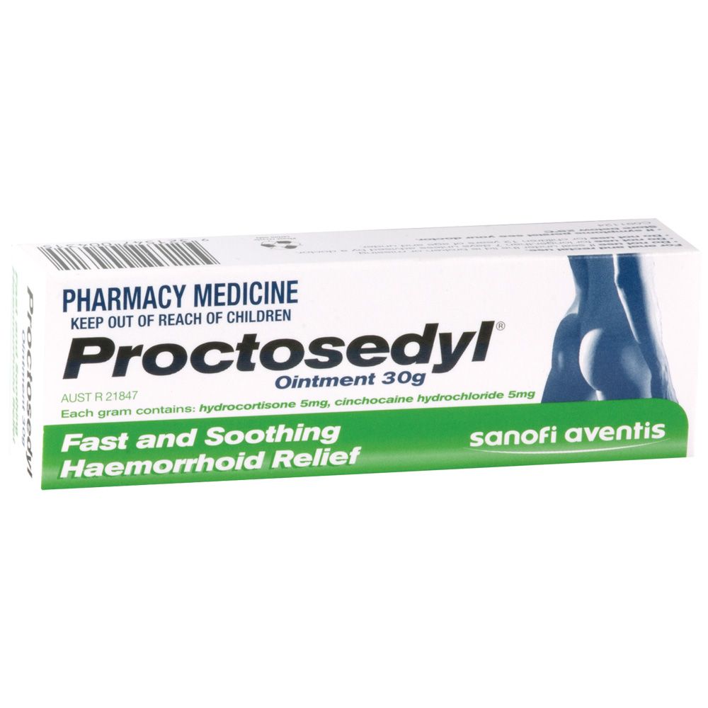 Proctosedyl 痔疮膏 孕妇可用 30g