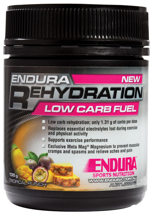 Endura 低碳水化合物补液（热带风情）122g （防止肌肉痉挛、缓解不适）