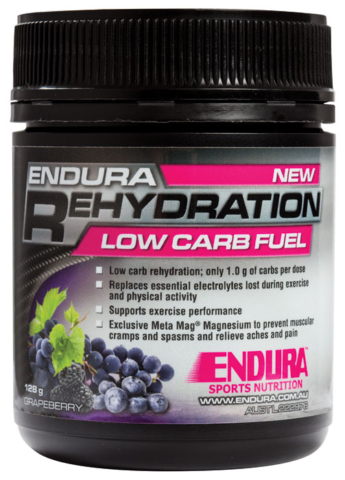Endura 低碳水化合物补液（葡萄浆果）128g （防止肌肉痉挛、缓解不适）