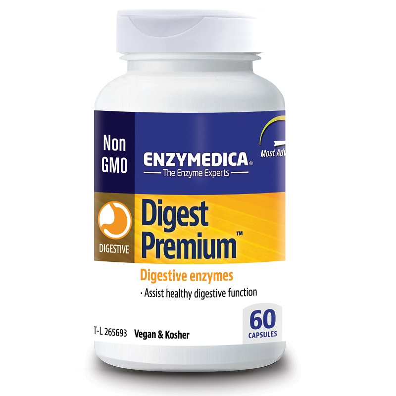 Enzymedica 复合蛋白酶助消化调理肠胃胶囊 60粒
